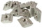 10x Nutenstein VA Nut 6 - Typ B - M5 mit Steg, schwer, Edelstahl