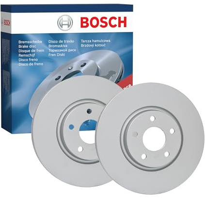 Bosch BD2459 Brake Disc Set - 300 mm Vented High-Carbon Disc - Front Axle - ECE-R90 Certified - Great Cooling and Noise Suppression, Advanced Corrosion protected - 1 Set of 2 Discs
