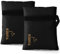 Kuuqa Draussen Wasserhahn Abdeckung Wasserhahn Hülle Draussen Wasserhahn Frostschutz Draußen Garten Wasserhahn Socken für Frostschutz, 2er Set (schwarz)