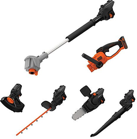 BLACK+DECKER BCASK8967D2-QW SeasonMaster Utensile Multifunzione 7-in-1 a batteria 18V-2.0Ah