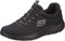 Skechers Homme Summits Sneaker Basse, Black Mesh/Trim, 44 EU