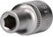 BRILLIANT TOOLS BT022800 Llave de vaso hexagonal de 1/2, 8 mm [Powered by KS TOOLS]