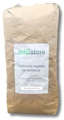Carbonella per Barbecue Vegetale Artigianale - Sacco da 5 kg