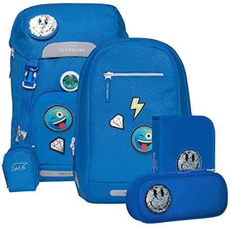 Beckmann Schulranzen Classic Set 4 tlg. 22 Liter Patch