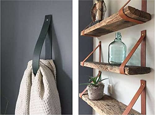 Crafted Leather & Lifestyle Regalhalter Leder-Cognac