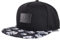 Blackskies® Black Beauty Snapback Cap | Baseball Cap Basecap Herren Damen Floral Rose Mütze Schwarz Weiß