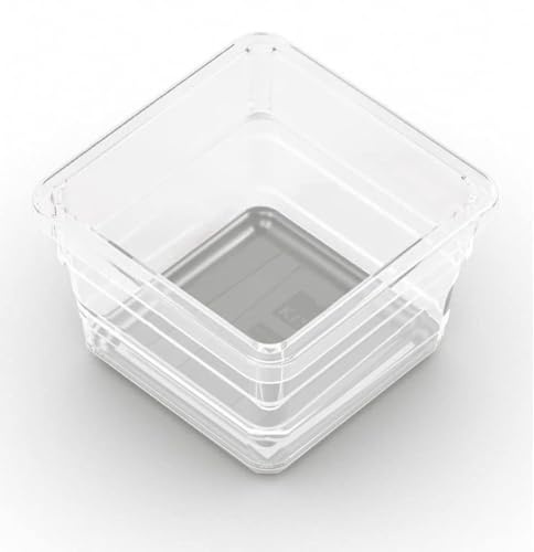 KIS Sistemo 60751000516 Schubladen-Organizer, transparent, 7,5 x 7,5 x 5 cm