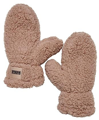 Urban Classics Sherpa Gloves Kids beige, L/XL