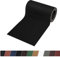 Leder Patch Kit Selbstklebende Lederflicken,10x160cm Kunstleder Selbstklebend, Leder Reparatur Set für Sofa Möbel Bürostuhl Handtaschen Jacken(Schwarz)