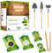 Kit Terrario Plantas DIY - Set Ecosistema Cerrado Plantas para Jardin en Botella (1-2L) - Terrarium para Bosque Eterno de Interior - Kit Creación de Terrario Sin Planta (Set sin Frasco, M)