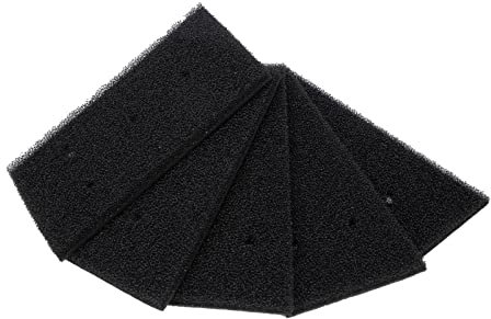MangWany Lot de 5 filtres éponge pour sèche-linge Bauknecht Privileg Whirl-p00l HX 481010716911 Mat 230 x 115 x 14 mm