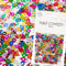 Konfetti Zahl 6 Bunt zum 6. Geburtstag | Deko für Kindergeburtstag und Party | 500 Stück, metallic-bunt, 10mm groß | Zahlenkonfetti Tischkonfetti Tischdeko Jubiläum, Edition: Zahl 6