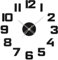 PRIM Veneer Colorino DIY Wanduhr Holz, Made in EU, Wood Wand-Deko ∅ von 600 bis 1000 mm, 3D Holz-Ziffern, Holz Wanduhr Groß XXL, Wanduhr Küche, Schlafzimmer (Schwarz)