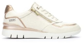 Pikolinos Deportivos en Cuero CANTABRIA para Señora Color Nata