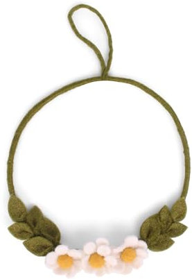 Filzkranz, Türkranz, Frühlingsdeko, Fairtrade, Handmade, Geschenkidee, Mitbringsel, Gastgeschenk, Osterdeko (groß)