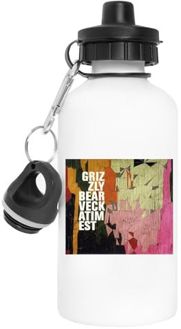 Suzetee Veckatimest Weiße Wiederverwendbare Wasserflasche Aus Edelstahl