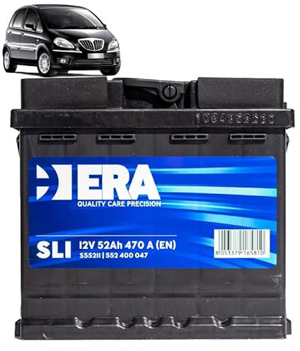 Generico Batteria 50Ah per Lancia Musa 1.3 MJT gasolio 1.4 benzina 2004+