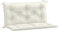 vidaXL Gartenbank-Auflagen 2 STK. Melange Creme 100x50x7 cm Stoff