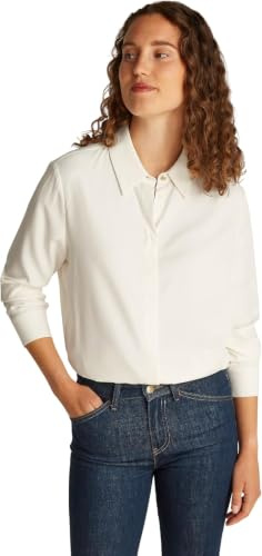 Tommy Hilfiger Damen Hemd Soft Viscose Regular Fit