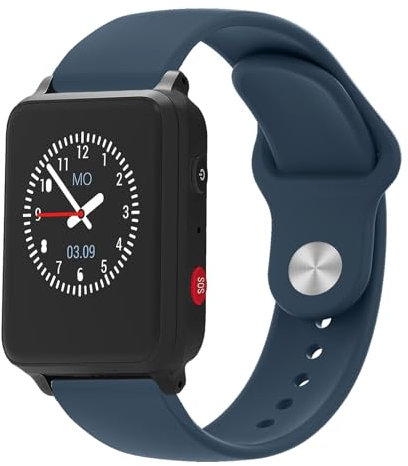 AK für Anio 5 Armband, 20mm silikon Ersatzarmbänder Sport Uhrenarmband Kompatibel mit Anio 5 Smartwatch Mädchen Jungen Kinder Armband Ersatz