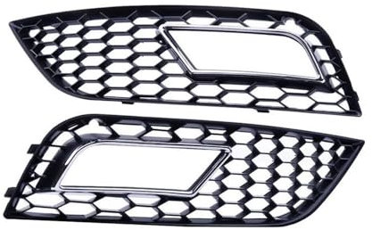 Frontstoßstange Nebelscheinwerfer Grill Verkleidung Wabenstruktur Für Audi A4 B8.5 Facelift-Modelle 2013 2014 2015 2016 Nebelscheinwerfer-Abdeckung(09)