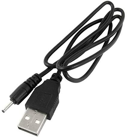 USB 2.0 Charging Cable 2.0 mm Replacement Charge Cable DC Power Charging Cord for Nokia E71 5320 5220 60CM Convenient