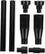 BESTonZON Fountain Nozzles for Pond Pump 8 Pcs Set Extendable Tubes Mushroom Shape for Garden Pool