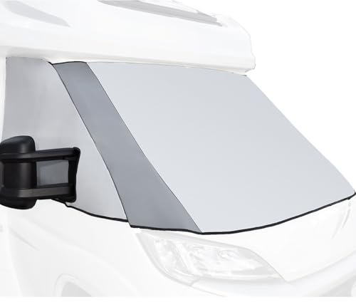 BRUNNER CLI-MATS XT Thermomatte MB Sprinter 07/2006-06/2014 | Wohnmobil, Kälteschutz Winter, Hitzeschutz Sommer, Thermo einteilig Frontscheibe + Seitenscheiben Isoliermatte Sonnenschutz