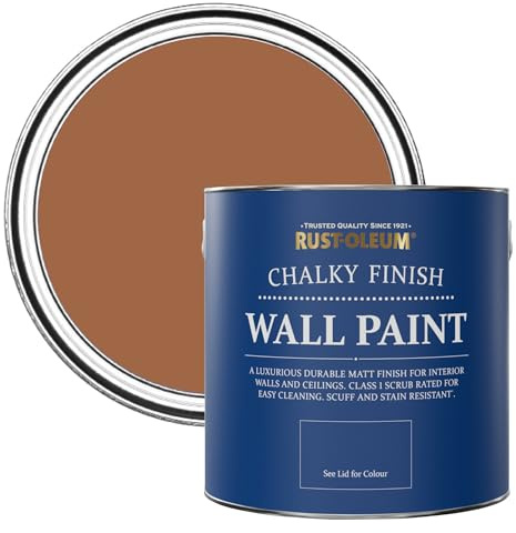 Rust-Oleum Wall and Ceiling Paint in a Chalky Matt Finish - Cinnamon 2.5L