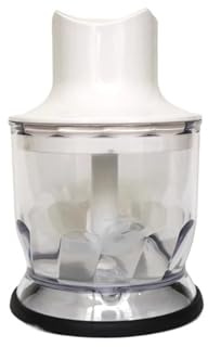 YJXKTAU Compatible con la máquina de Cocina multifunción Braun MQ745/785/735/725/MQ20, Accesorios for picadora 350 ml (Tapa, Vaso y Cuchilla)