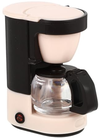GARIOUANS 12 Mini Cafetière en Plastique Rose, Accessoire la Cuisine pour Maison de Poupée, Décor Réaliste et Solide, Éducatif pour Garçon Fille