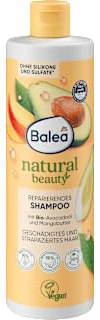 Shampoo Natural Beauty mit Avocadoöl und..., 400 ml - Marke DM Deutschland - Kompatibel mit Balea - Natural Beauty Shampoo mit Avocadoöl und..., 400 ml