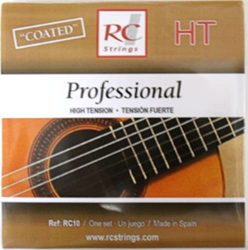Royal Classics RC10 Professionelle Nylon Gitarre Saiten, High Tension