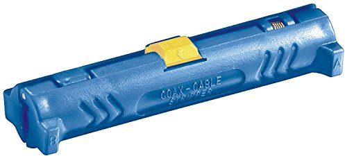 Koaxial Abisolierwerkzeug blau (5 Stück)