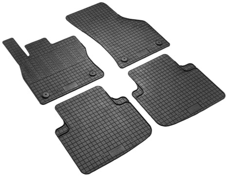 Gummi Fußmatten passend für VW Passat ab 11/2014-1/2024 (3G/B8) AZUGA AZ10092552 Gummimatten Automatten