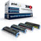 4X Print-Klex Tonerkartuschen kompatibel mit HP Color Laserjet 2605DN Color Laserjet 2600Series Color Laserjet 2600N Q 6000 Q 6001 Q 6002 Q 6003 - Color Plus Serie