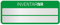 AVERY Zweckform 6912 Polyester Inventaretiketten (stark selbstklebend, strapazierbar, Kleinformat, 50x20 mm, 50 Aufkleber auf 10 Blatt) silber/grün