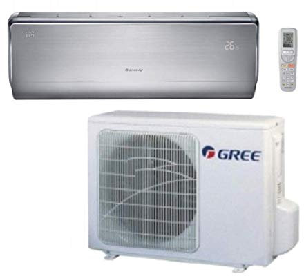 CLIMATIZZATORE INVERTER U-CROWN 9000 BTU GREE CLASSE A++/A++ CROMO SATINATO - FUNZIONE WI-FI