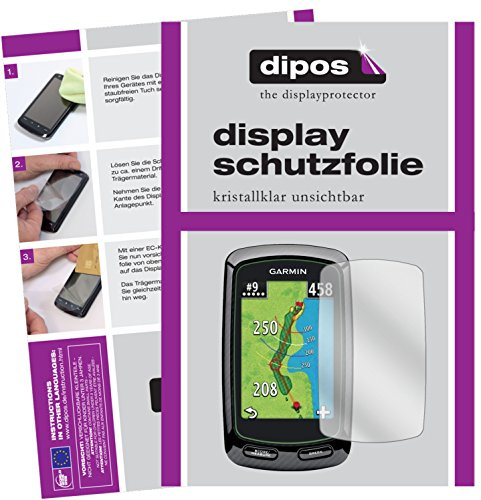dipos 3x Clear Screen Protector for Garmin Approach G6 | Ultra-Thin, HD Clear, Protection Film, Perfect Fit, Anti-Scratch, Bubble-Free, Case-Friendly, Fingerprint Compatible