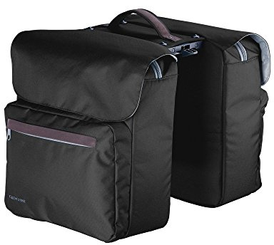 Racktime 872155 Unisex – Erwachsene Ture Fahrradlenkertasche, schwarz, 1size