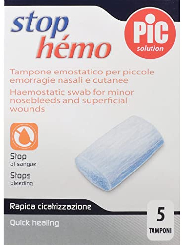 Pic Stop Hemo Tampone Emostatico Sterile 5 Buste