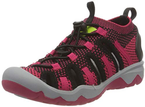 McKINLEY Cayman JR, Unisex-Kinder Trekking- & Wanderhalbschuhe, Rot (RED/Black/Charcoal 900), 35 EU (2.5 UK)