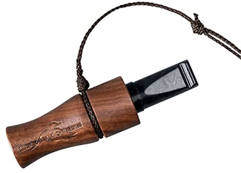 Lockschmiede MINI-KRÄHENLOCKER - handgefertigter, leicht zu spielender Wildlocker für die Krähenjagd inkl. digitaler Bedienungsanleitung