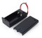 Goshyda 9v Battery Holder, 9V Volt Battery Holder Box DC Case with Wire Switch, 9V PP3 Battery Case for Electronic Applications and Small Hobby Projects