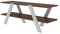 Toilinux.com Meuble TV April - Marron et Blanc