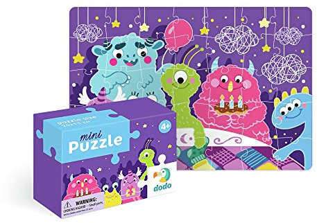 Dodo D300283 Educational Mini Happy Birthday Puzzle 35 Pieces, Various