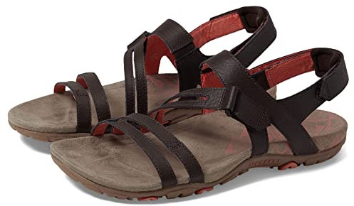 Merrell Damen Sandspur Rose Convert Sandalen, Espresso Koralle, 41 EU