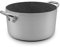 Pentole Agnelli ALSA104G28 Linea Shark Skin, Casseruola Alta, Antiaderente, con 2 Manici in Acciaio Inossidabile, 28 cm
