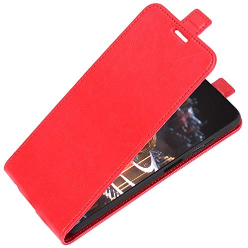 BRAND SET Phone Case for Nokia G50 5G Cover Wallet Style Faux Leather Flip Case with Secure Magnetic Closure Lock, Suitable for Nokia G50 5G(Red)