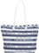 Emporio Armani damen Strandtasche indigo logo stripes